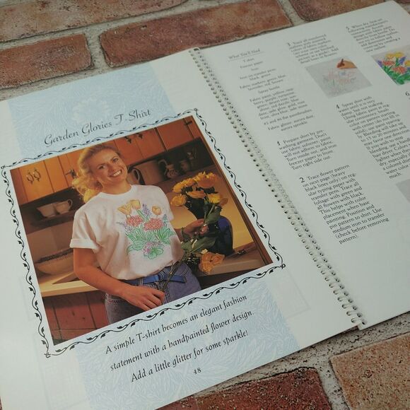 One Day Easter Crafts Vtg 1994 Quick Easy Projects Craft Cross Stitch Painting + - Picture 5 of 12